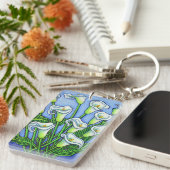 Calla Lily Dreaming Sleutelhanger van Lisa Lorenz (Voorkant Rechts)
