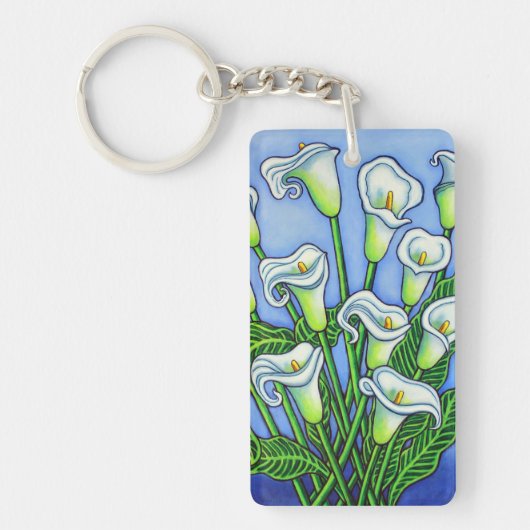 Calla Lily Dreaming Sleutelhanger van Lisa Lorenz (Voorkant)