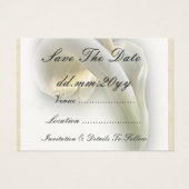 Calla Lily - Enregistrer La Carte Date (Dos)