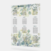 Calla Lily et Eucalyptus blancs (Angle)