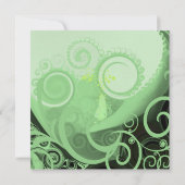 Calla Lily Faire-part de mariage (Dos)