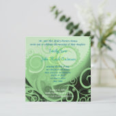 Calla Lily Faire-part de mariage (Debout devant)