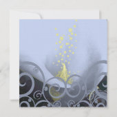 Calla Lily Faire-part de mariage (Dos)