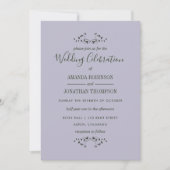 Calla Lily Faire-part de mariage Floral (Devant)