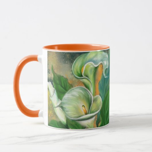 Calla Lily Fleurs Mug (Gauche)