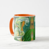 Calla Lily Fleurs Mug (Devant gauche)