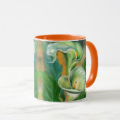 Calla Lily Fleurs Mug (Devant droit)