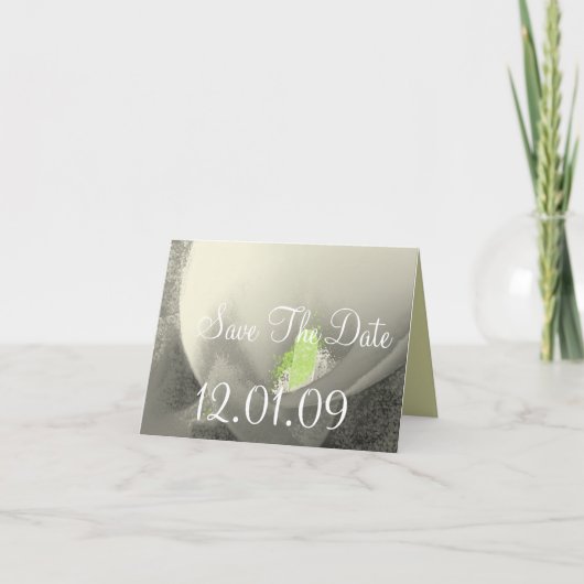 Calla Lily Flower Bedankt Card (Voorkant)