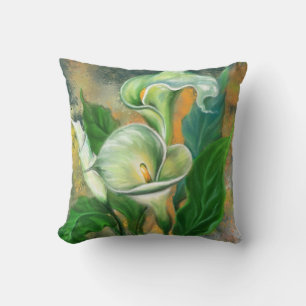 Calla Lily Flowers Lancer Oreiller