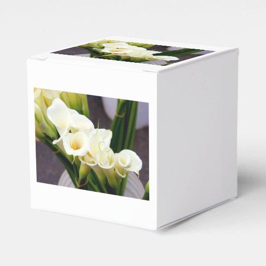 Calla Lily geschenkdoos Bedankdoosjes (Voorkant Zijde)
