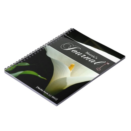 Calla Lily Journal (Côté gauche)