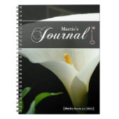 Calla Lily Journal (Devant)