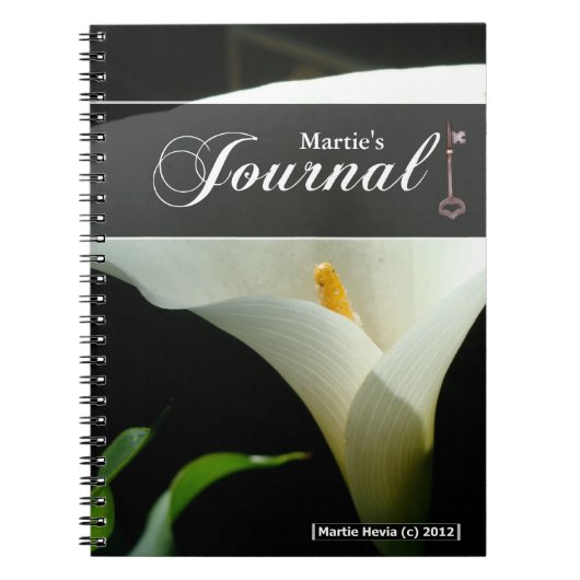 Calla Lily Journal Notitieboek (Voorkant)