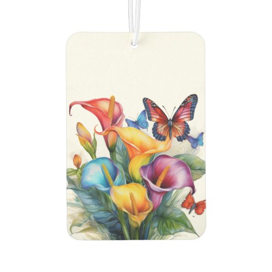 Calla Lily Luchtverfrisser (Achterkant)