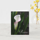 Calla Lily Note kaarten (Gele Bloem)