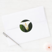 Calla Lily Ronde Sticker (Envelop)
