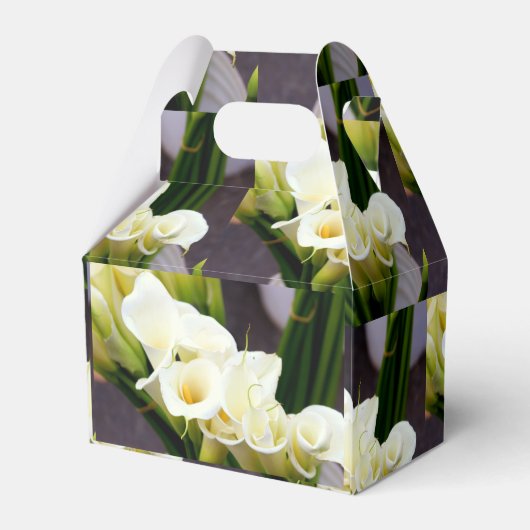 Calla Lily snoep Tin Bedankdoosjes (Achterkant)