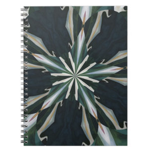 Calla Lily Star Kaleidoscoop Notitieboek