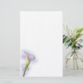 Calla Lily Stationery Briefpapier (Staand voorkant)