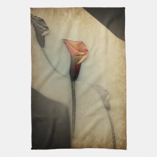 Calla Lily Towel Theedoek (Verticaal)