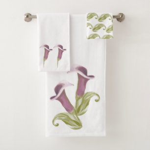 Calla Lily vie nocturne Illustration Motif