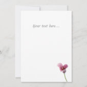 Calla Lily Wedding Invitations Kaart (Achterkant)