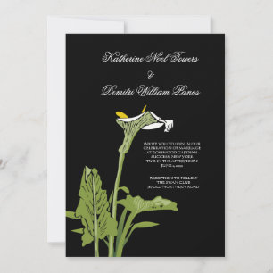 Calla Lily Wedding Uitnodiging