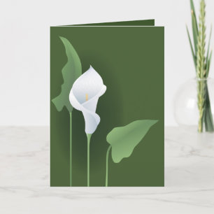 Calla Lily Wenskaart Kaart