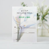 CALLA LIT DES CARTES RSVP PERSONNALISABLES (Debout devant)