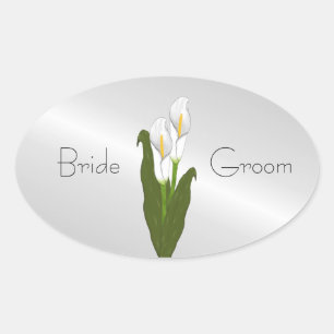 Calla van het art deco de Stickers van het