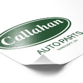 Callahan Auto Parts Foto Afdruk (Hoek)