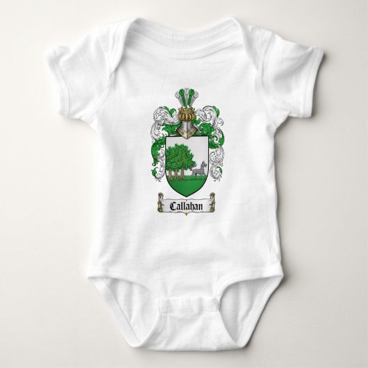 Callahan Blason Bébé Body (Devant)