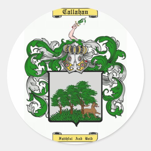 callahan ronde sticker (Voorkant)