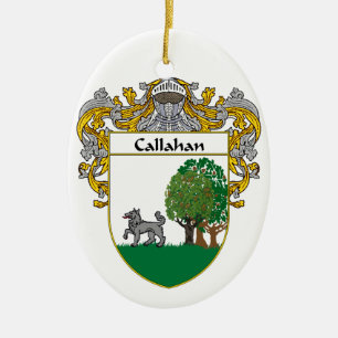 Callahan - Wapenbekleding/familiekust Keramisch Ornament