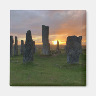 Callanish Standing Stones bij Sunrise - Schotland Magneet