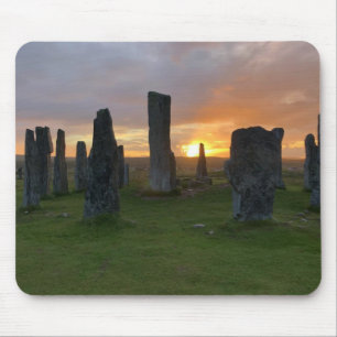 Callanish Standing Stones bij Sunrise - Schotland Muismat