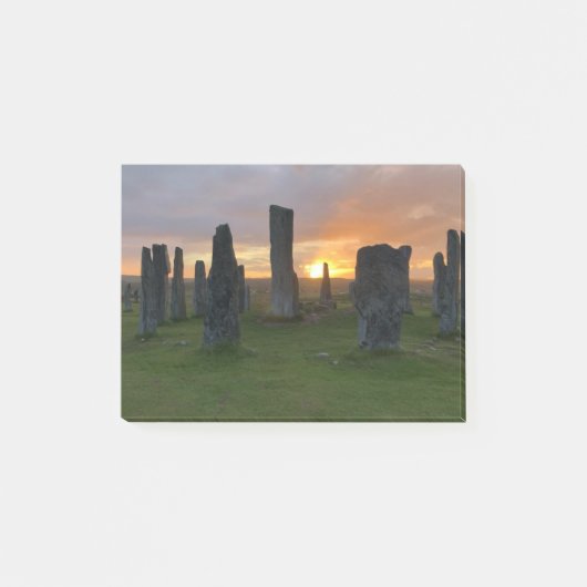 Callanish Standing Stones bij Sunrise - Schotland Post-it® Notes (Voorkant)