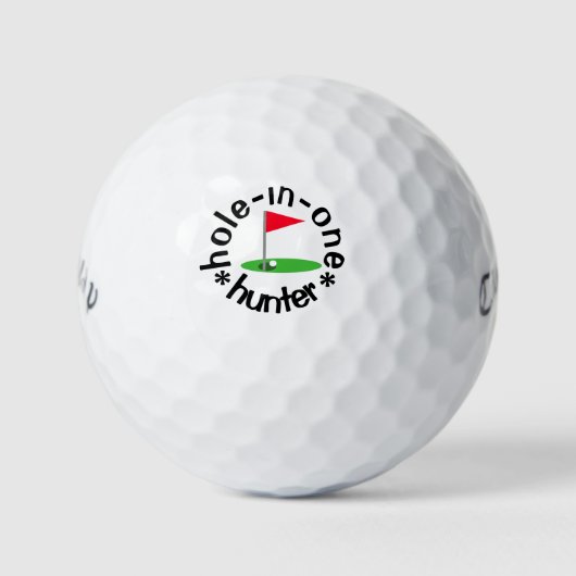 Callaway hole in one x 12 golfballen (Voorkant)