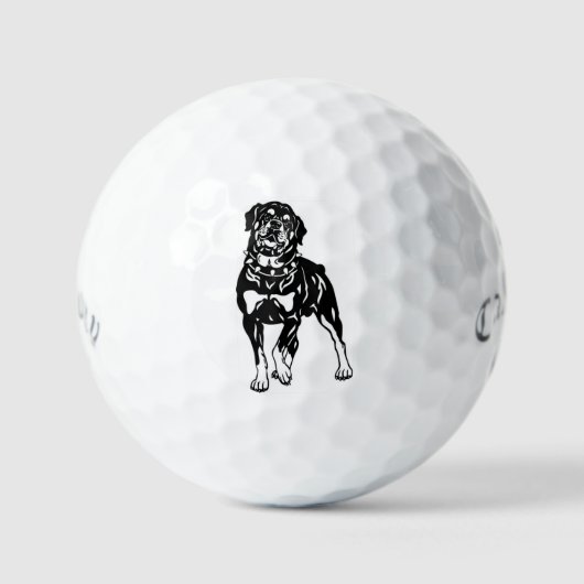 Callaway Supersoft 12 pack golfballen rottweiler (Voorkant)