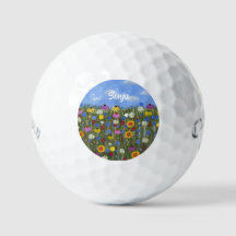 Callaway Supersoft Golfballen met Wilde Bloemen