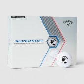 Callaway Supersoft pack 12 balles de golf personna (Conditionnement)