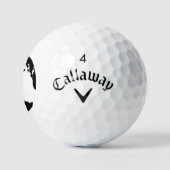 Callaway Supersoft pack 12 balles de golf personna (Logo)