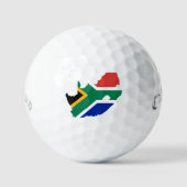 Callaway Supersoft Zuid-Afrika Vlag Golfballen (Voorkant)