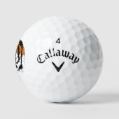 Callaway Superzachte golfballen tijger brullen (Logo)
