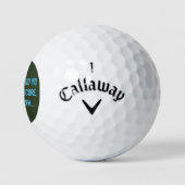 Callaway Warbird golfballen - Pleit de 5e editie (Logo)