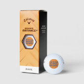Callaway warbird golfballen Trash praten editie (Verpakking)