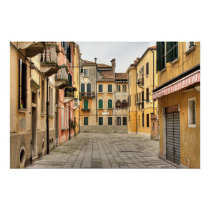 Calle Del Montello, Venetië Italië Perfect Poster
