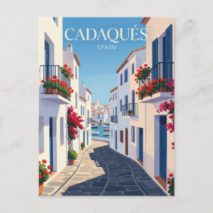 Calle Santa María Spanje Briefkaart