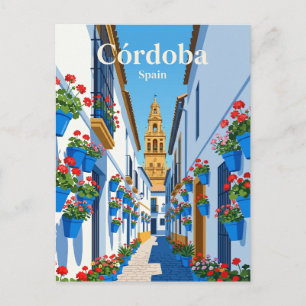 Calleja de las Flores Spanje Briefkaart