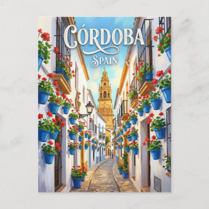 Calleja de las Flores Spanje Briefkaart